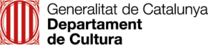 Logo de la conselleria de Cultura de la Generalitat, finançador del projecte Visibles de la fundació Arrels