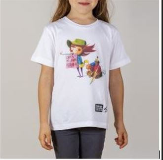 Samarreta infantil il·lustrada per Joan Turu